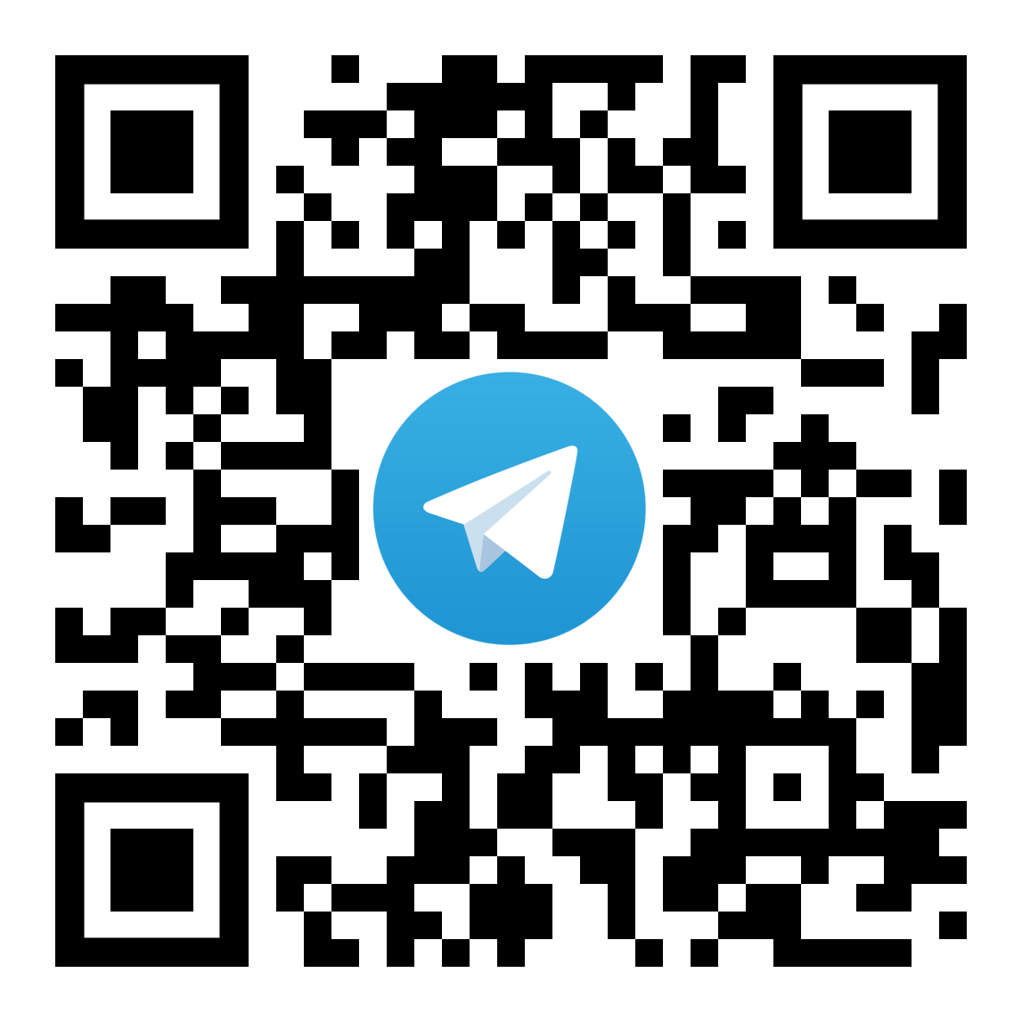 QR-код Telegram Кристины Пасечник